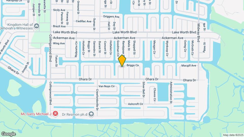 4469 Cunningham St Mapa y Detalles de la Ubicación
