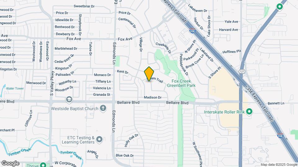 544 Auburn Dr Map and Location Details