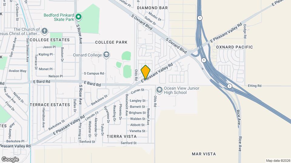 Dolores Huerta Gardens Mapa y Detalles de la Ubicación