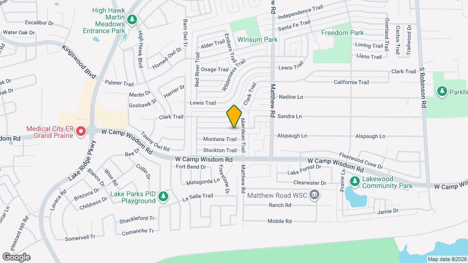 1913 Sandra Ln Map and Location Details