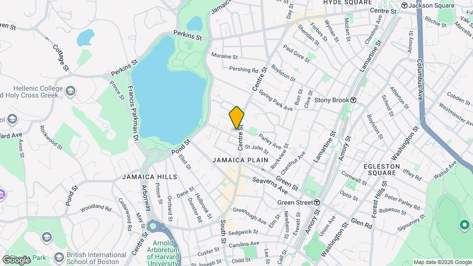 595 Centre St Map and Location Details