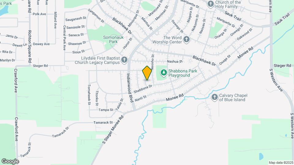 437 Navajo St Map and Location Details