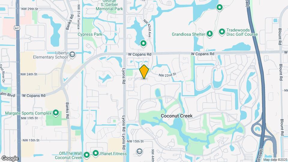 4409 NW 22nd Rd Map and Location Details