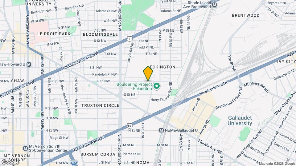 137 R St NE Map and Location Details