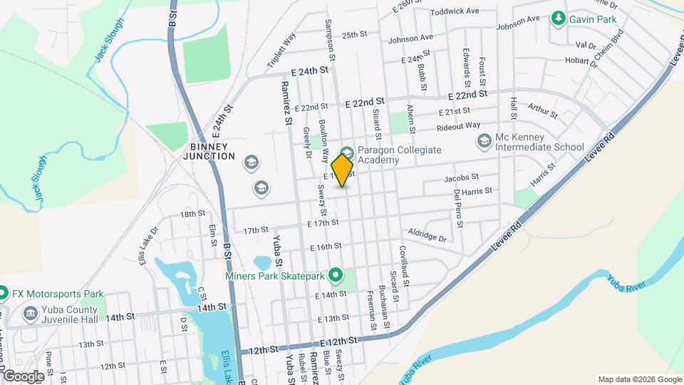 231 E 18th St Map and Location Details