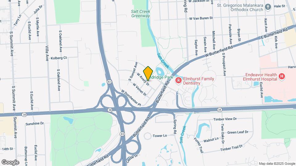 405 W Avery St Map and Location Details