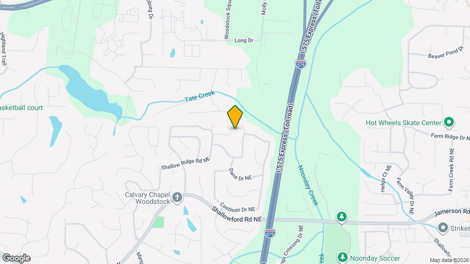 182 Shallow Ridge Ln NE Map and Location Details