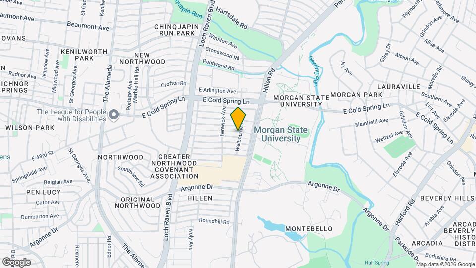 1632 Northwick Rd Map and Location Details