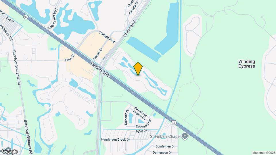 Falling Waters Beach Resort Map and Location Details