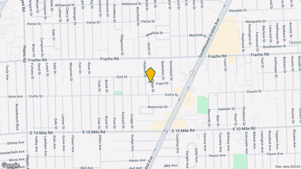 25627 Paige St Map and Location Details