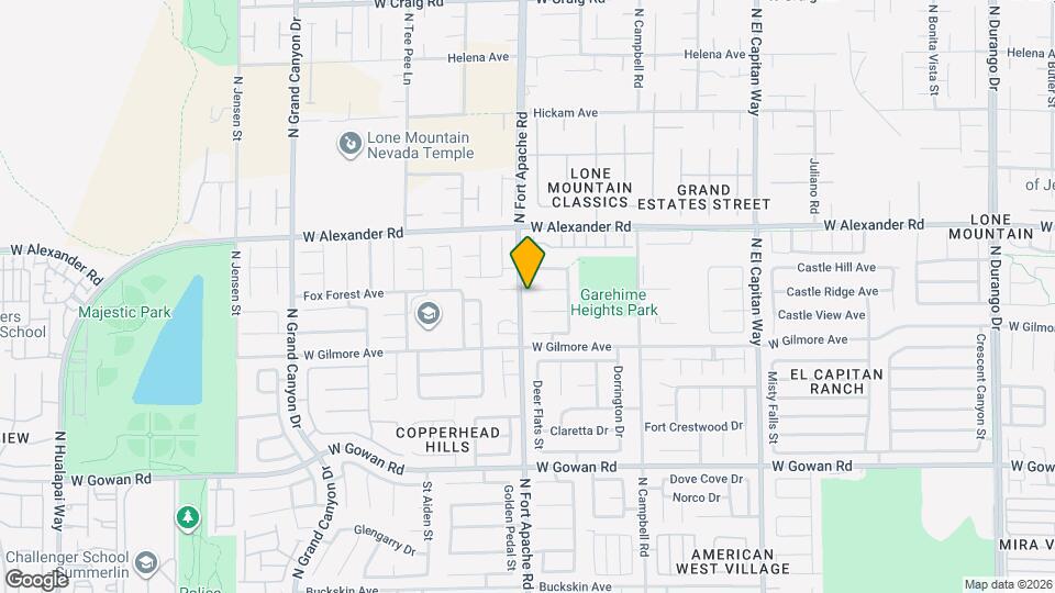 9121 Terrace Ridge Ct Map and Location Details