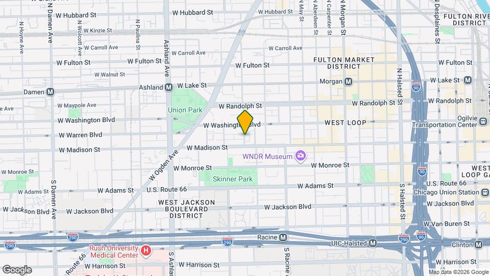 19 N Ada St, Unit 0401 Map and Location Details