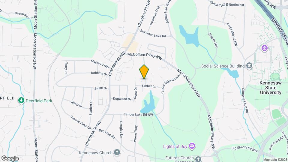 1854 Grant Ct NW Map and Location Details