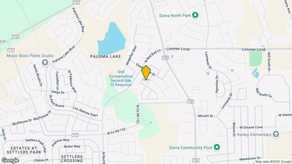 3708 Rosalina Loop Map and Location Details