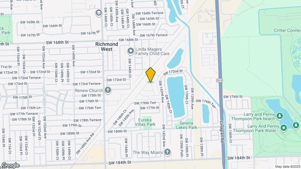 17404 SW 142nd Pl Map and Location Details