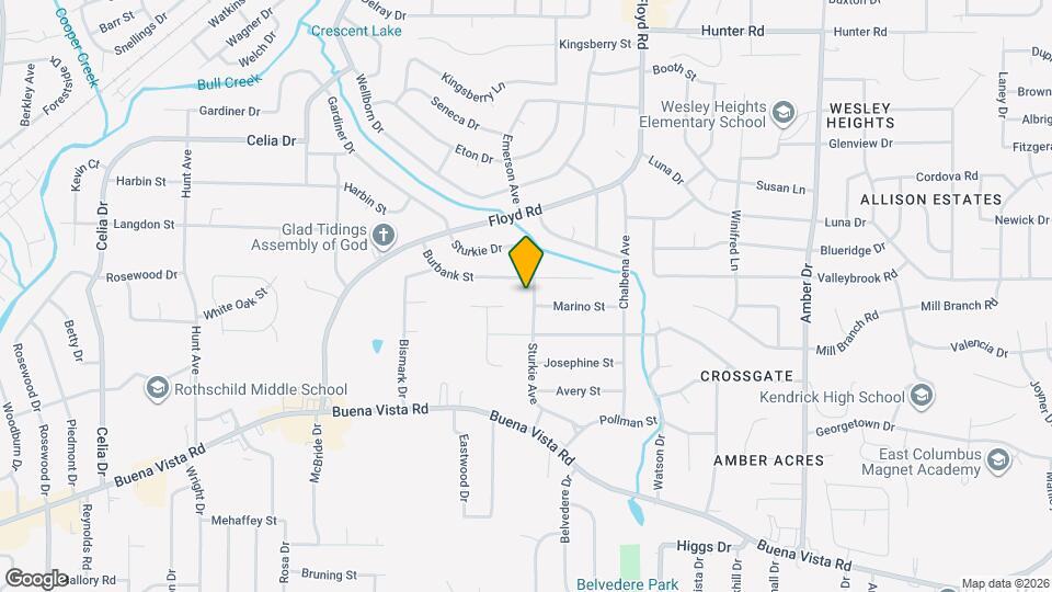 1337 Sturkie Ave Map and Location Details