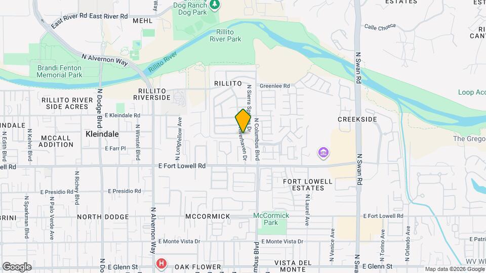 4258 E Wading Pond Dr Map and Location Details