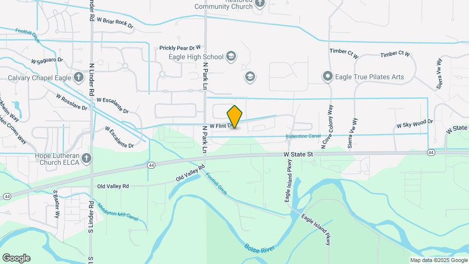 3819 W Crossley Dr Map and Location Details