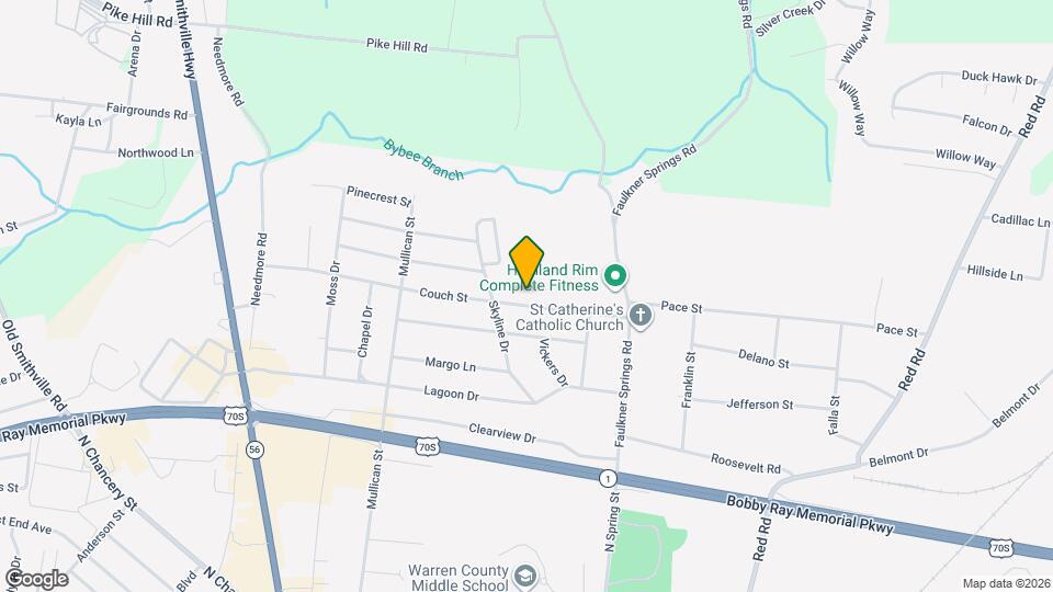 212 Couch St Map and Location Details