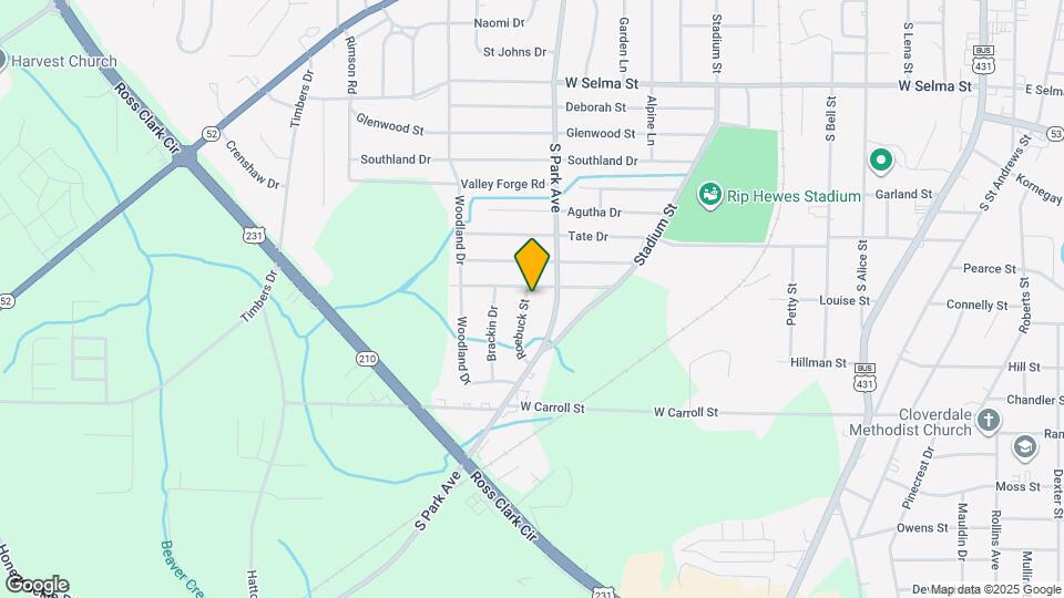 2003 Roebuck St Map and Location Details