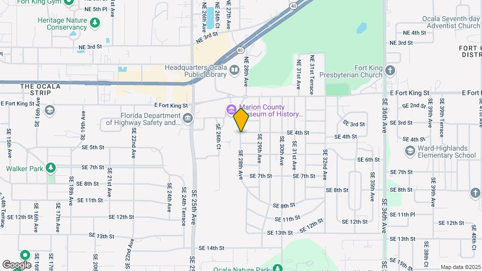 407 SE 28th Ave Mapa y Detalles de la Ubicación