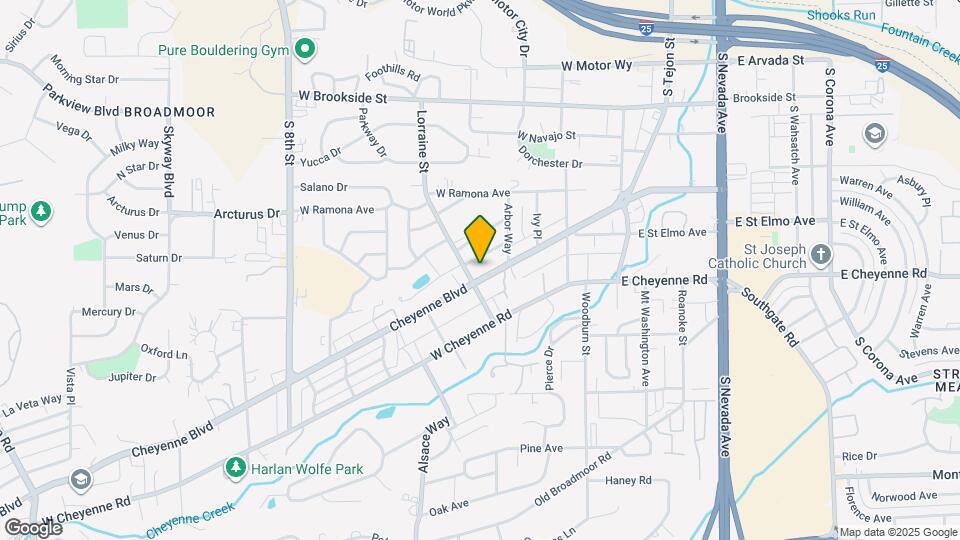 214 Cheyenne Blvd Map and Location Details