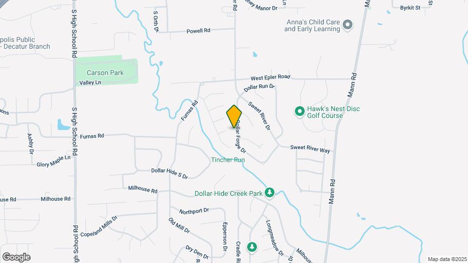 5660 Dollar Forge Dr Map and Location Details