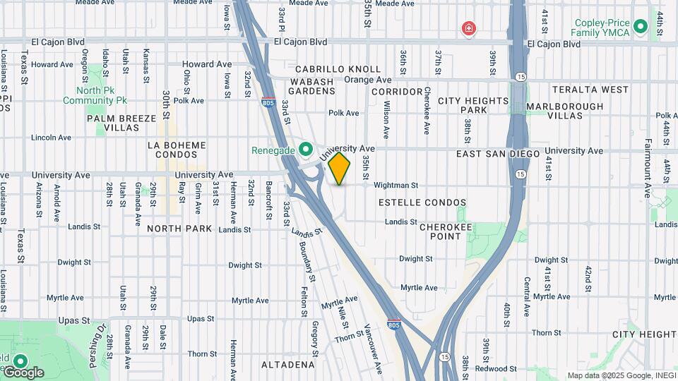 3780 Swift Ave Map and Location Details