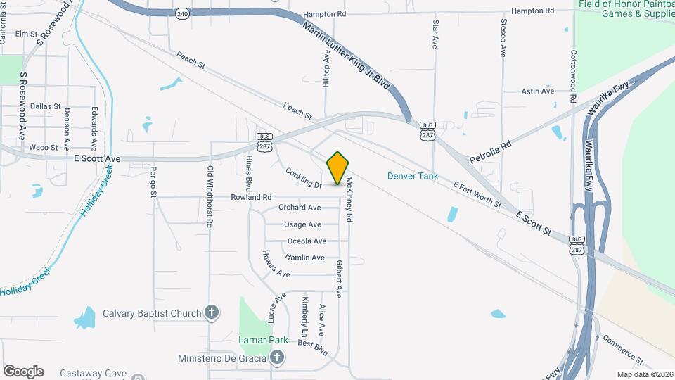 1653 Conkling Dr Map and Location Details