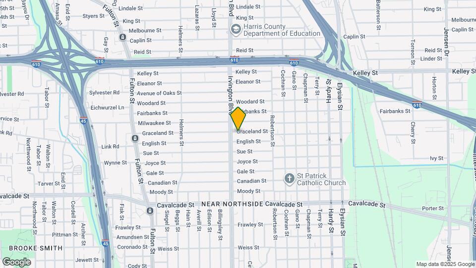 804 Graceland St Map and Location Details