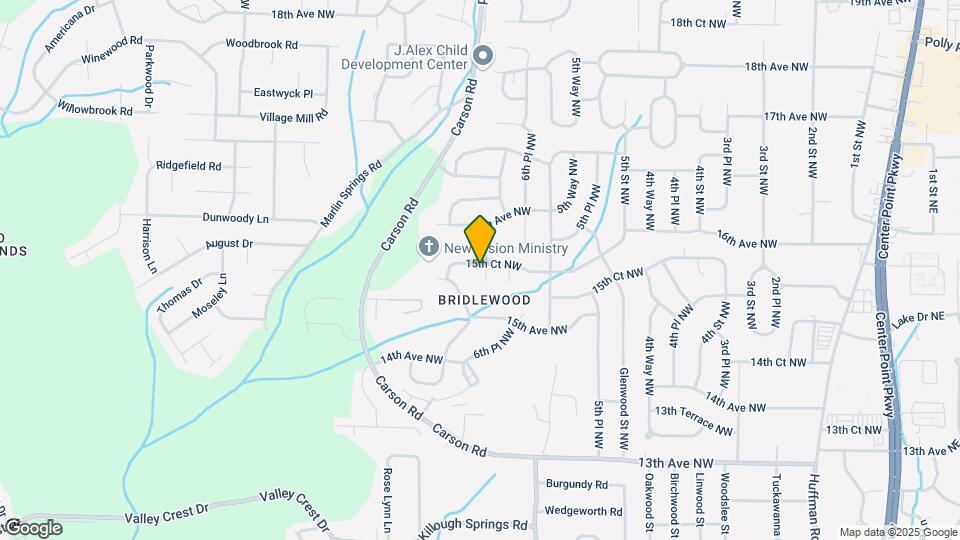 641 15th Ct NW Map and Location Details