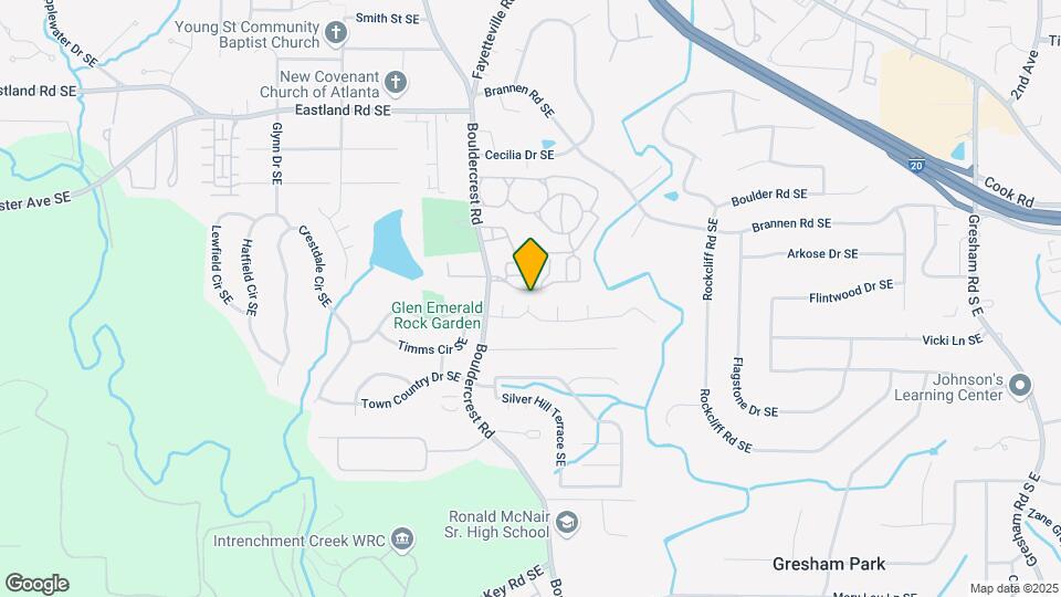 1540 Foxhall Ln SE Map and Location Details