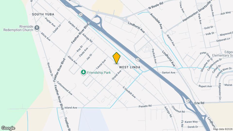 5676 Arboga Rd Map and Location Details