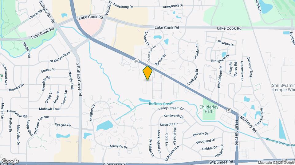 573 Fairway View Dr Map and Location Details