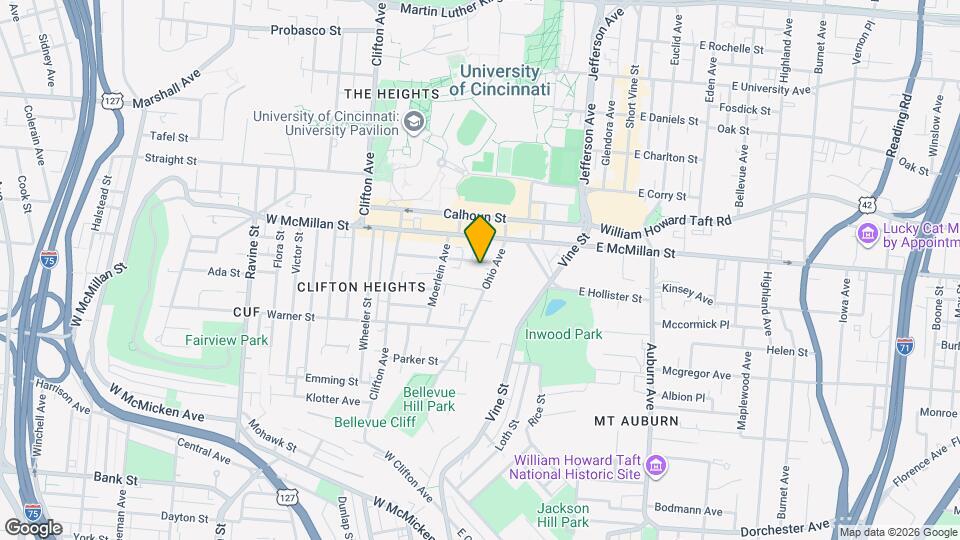 2419 Ohio Ave Map and Location Details