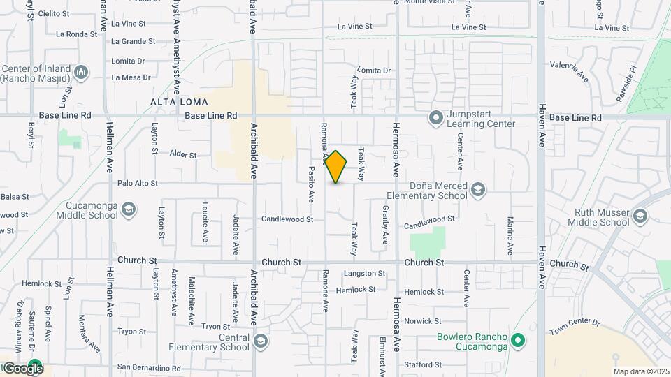 9929 Palo Alto St Map and Location Details