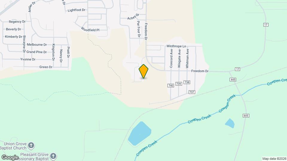 213 Southern Winds Dr Map and Location Details