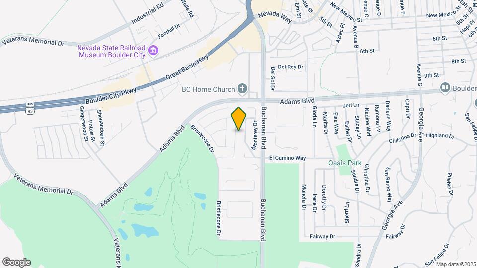 1401 Cattail Falls St Map and Location Details