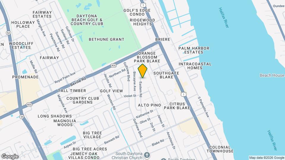 1721 Eastern Rd Map and Location Details