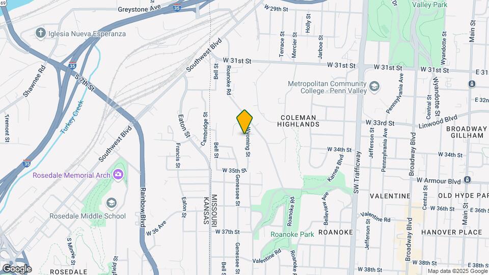 3310 Wyoming St Map and Location Details