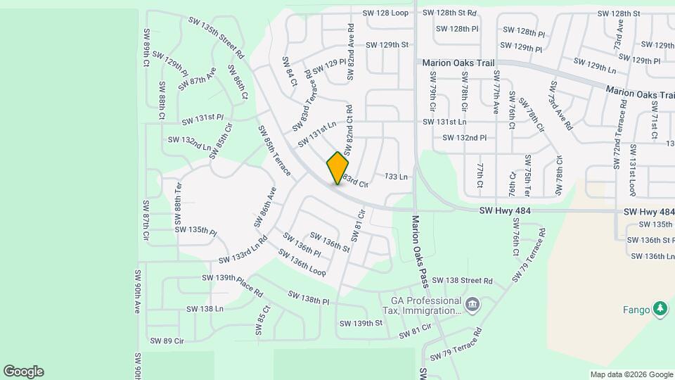 8225 SW 135th Street Rd Mapa y Detalles de la Ubicación