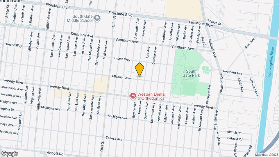 9642 Bryson Ave Mapa y Detalles de la Ubicación