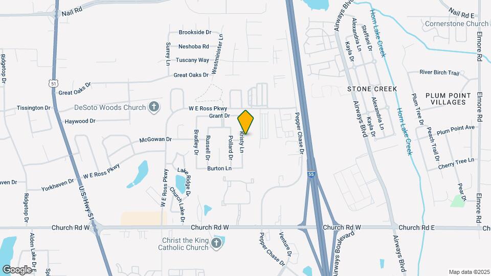 5422 Kristy Ln Map and Location Details