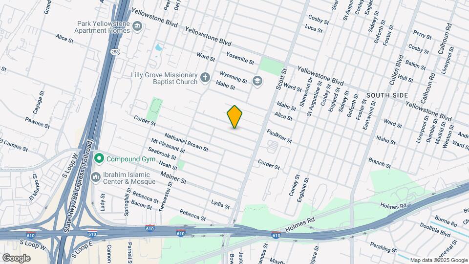 3741 Amos St-Unit -B Map and Location Details