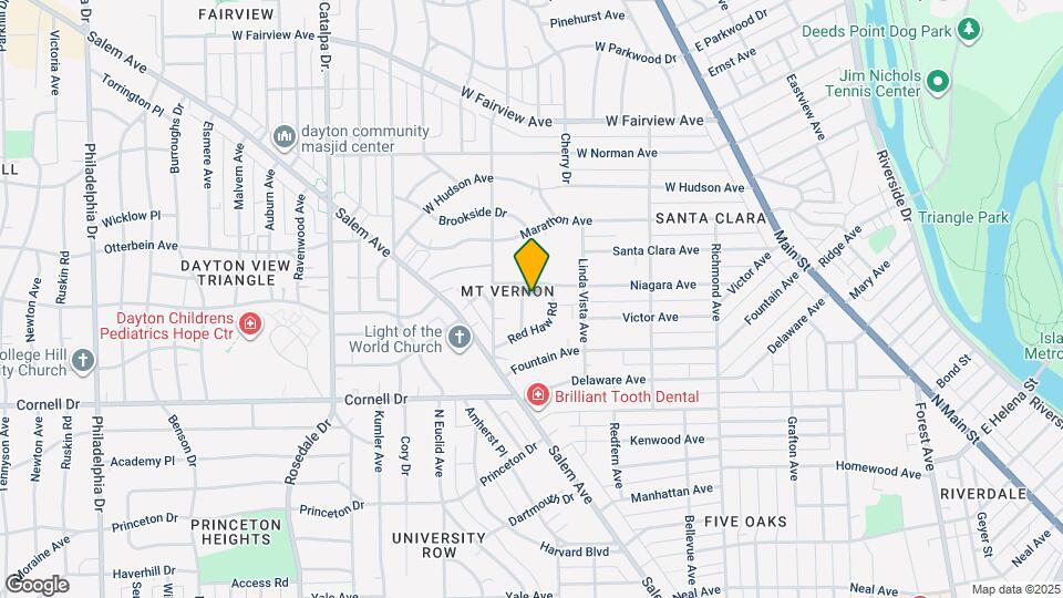 1230 Mt Vernon Ave Map and Location Details