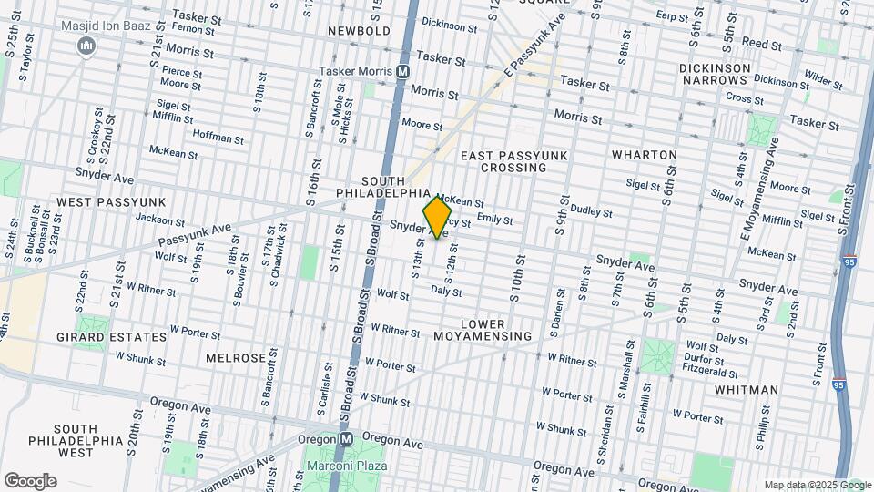 2111 S Iseminger St Mapa y Detalles de la Ubicación