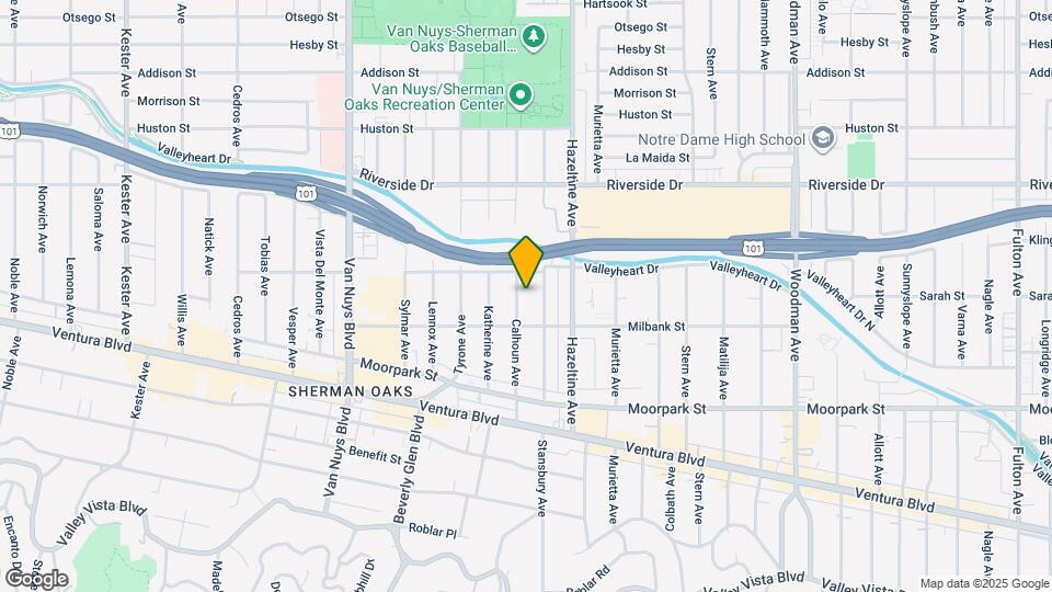 4532 Calhoun Ave Map and Location Details
