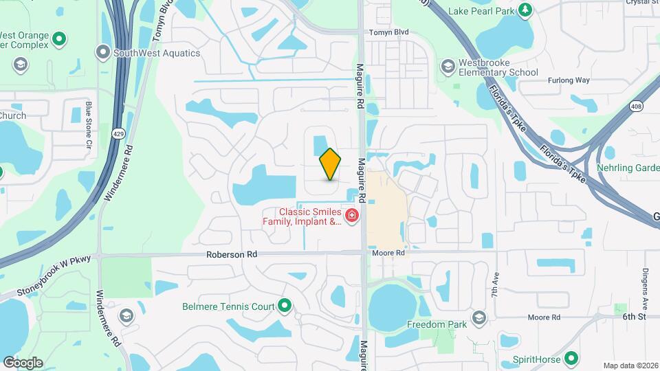 11010 Orangeshire Ct Map and Location Details