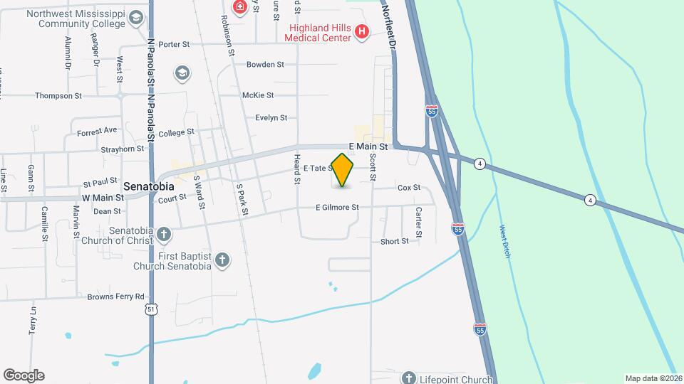 213 Lindale St Map and Location Details