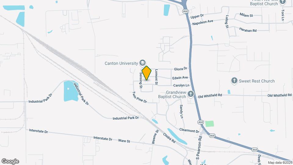 1906 Carolyn Ln Map and Location Details